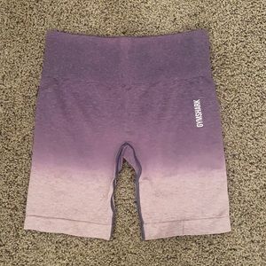 Never worn purple Gymshark biker shorts.